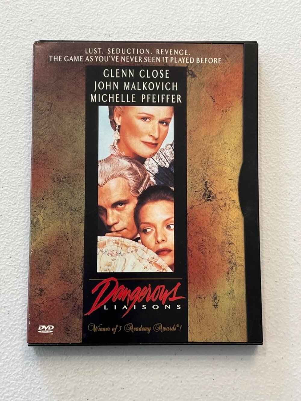 Dangerous Liaisons 1988 DVD Glenn Close John Malkovich Pre-Owned
